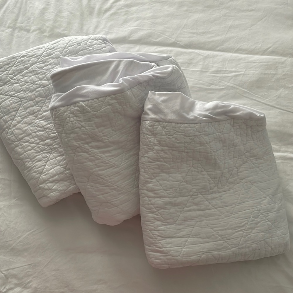 Crib mattress protector covers -ONE LEFT- standard crib size